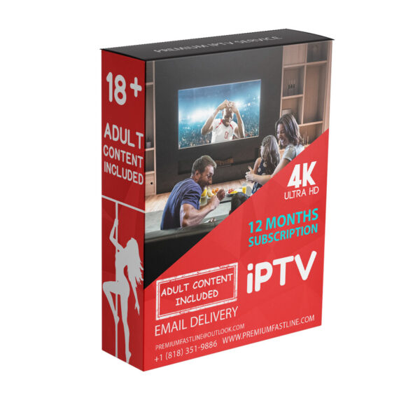 Premium 12 months IPTV subscription