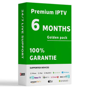 Premium 6 months IPTV subscription